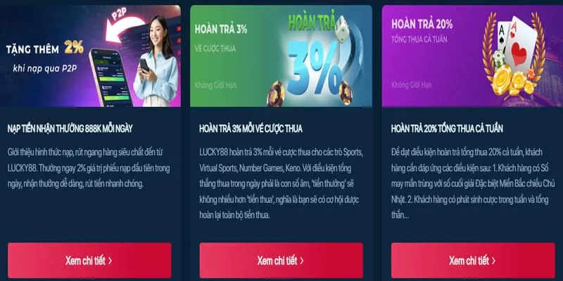 Khuyến mãi nạp tiền Bắn Cá h5 p3bet